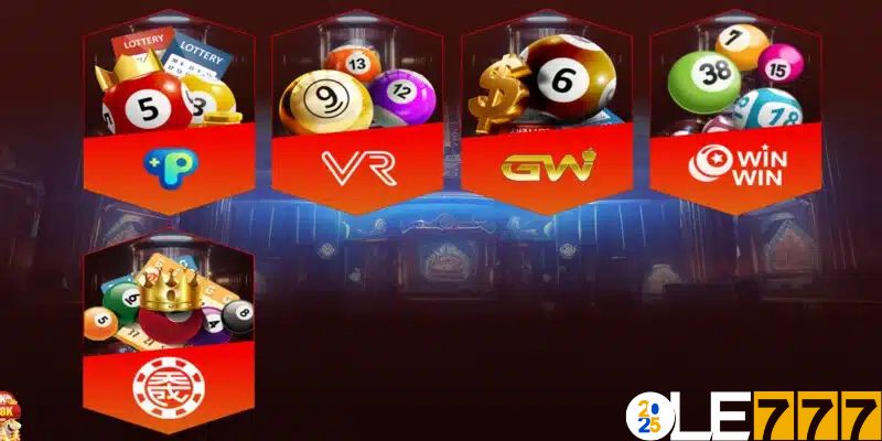 Sảnh game giải trí nổi bật có tại thể loại xổ số